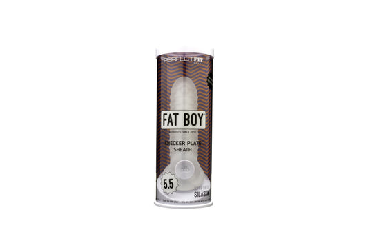 Fat Boy Checker Plate Sheath 5.5in