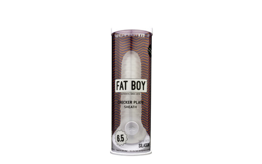 Fat Boy Checker Plate Sheath 6.5in