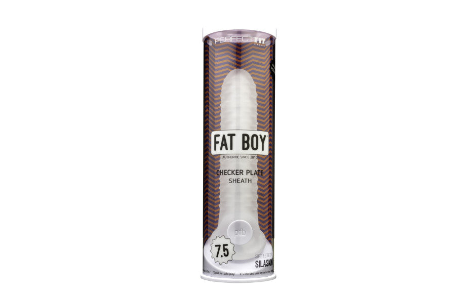 Fat Boy Checker Plate Sheath 7.5in