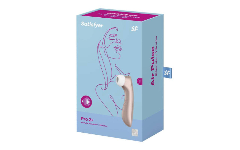 Satisfyer Pro 2+ G2 Clitoral Stimulator Rose Gold