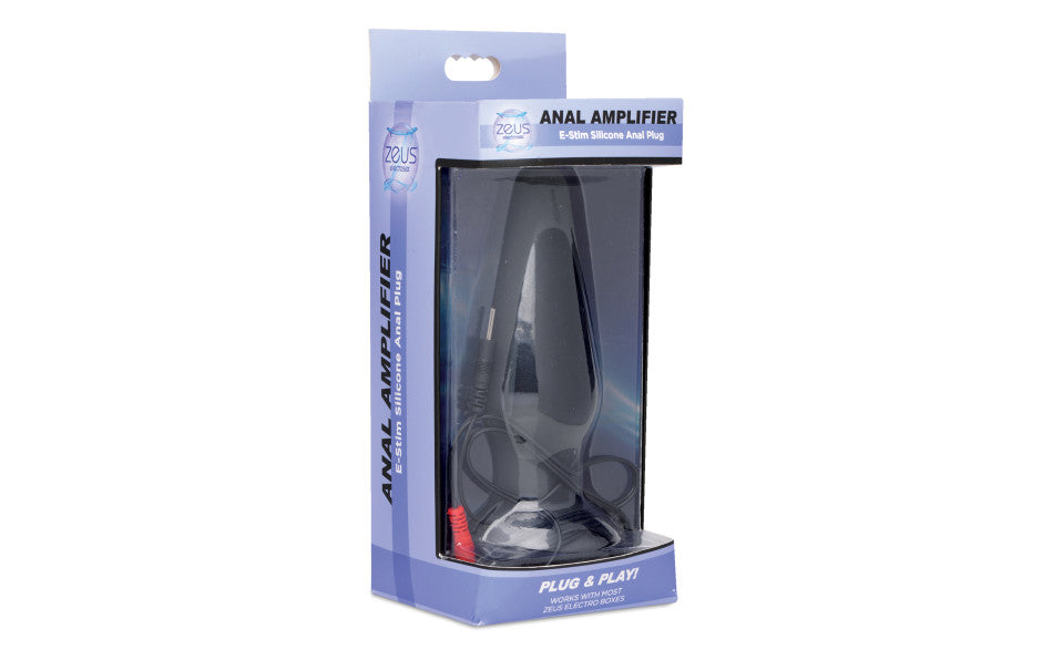 Zeus Anal Amplifier Silicone eStim Plug