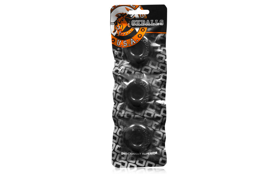 Ringer Cockring 3 Pc Black