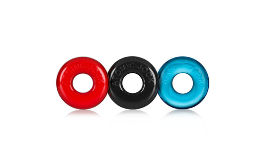 Ringer Cockring 3 Pc Multicolor