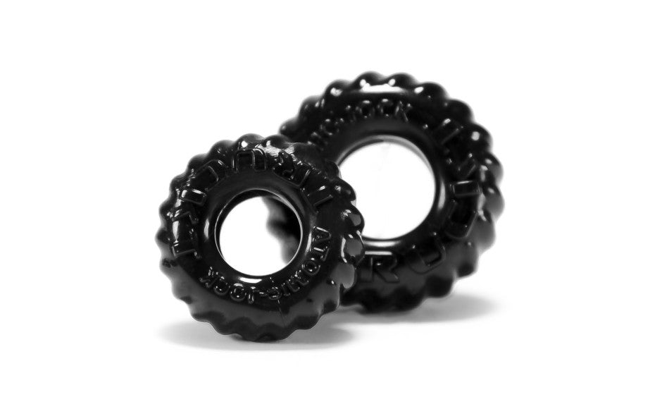 Truckt 2 Pc Cockring Set Black