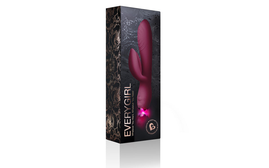 Every Girl Rabbit Vibrator Burgundy
