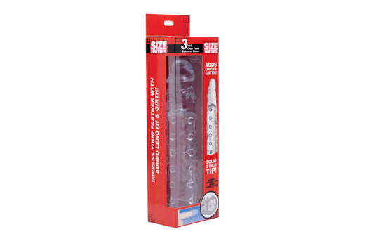 3in Clear Penis Enhancer Sleeve