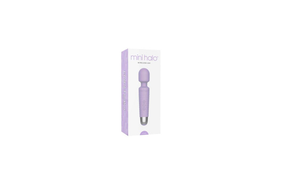 Shibari Mini Wand Halo 20X Lilac