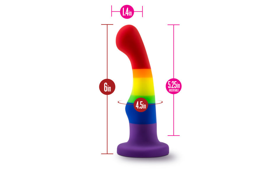 Avant Pride P1 Freedom Silicone Dildo
