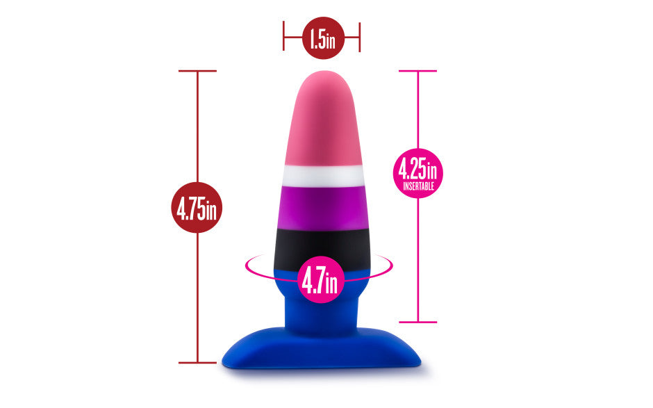 Avant Pride P5 Fluid Silicone Butt Plug