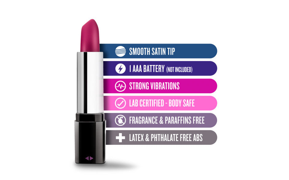 Rose Lipstick Vibe Black