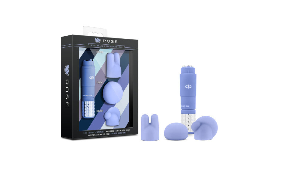 Rose Revitalize Massage Kit Periwinkle
