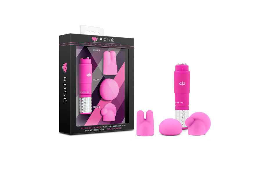 Rose Revitalize Massage Kit Pink