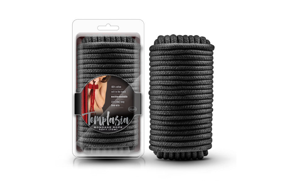 Temptasia Bondage Rope 10m Black