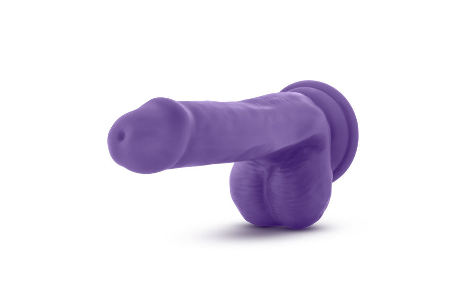 Au Naturel Bold Delight 6in Dildo Purple