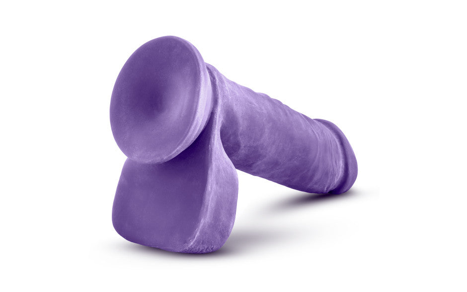 Au Naturel Bold Hero 8in Dildo Purple