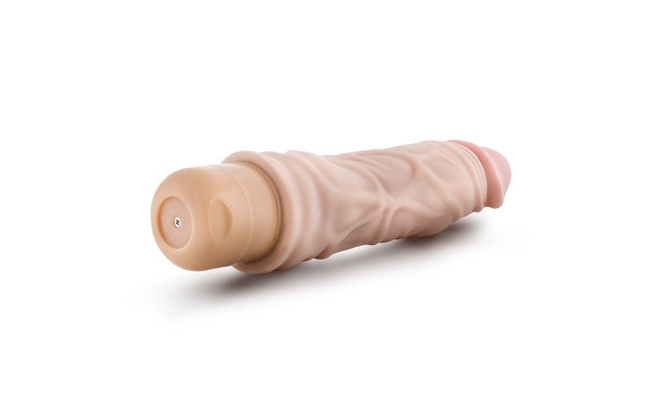 Dr Skin Cock Vibe 10 8.5in Vibrating Cock Beige