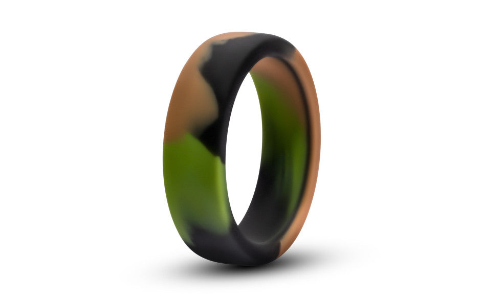 Performance Silicone Camo Cock Ring Green Camoflauge