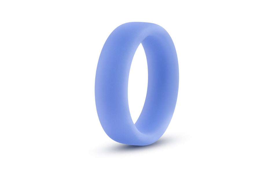 Performance Silicone Glo Cock Ring Blue Glow
