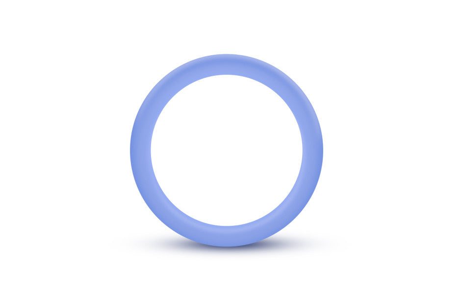 Performance Silicone Glo Cock Ring Blue Glow