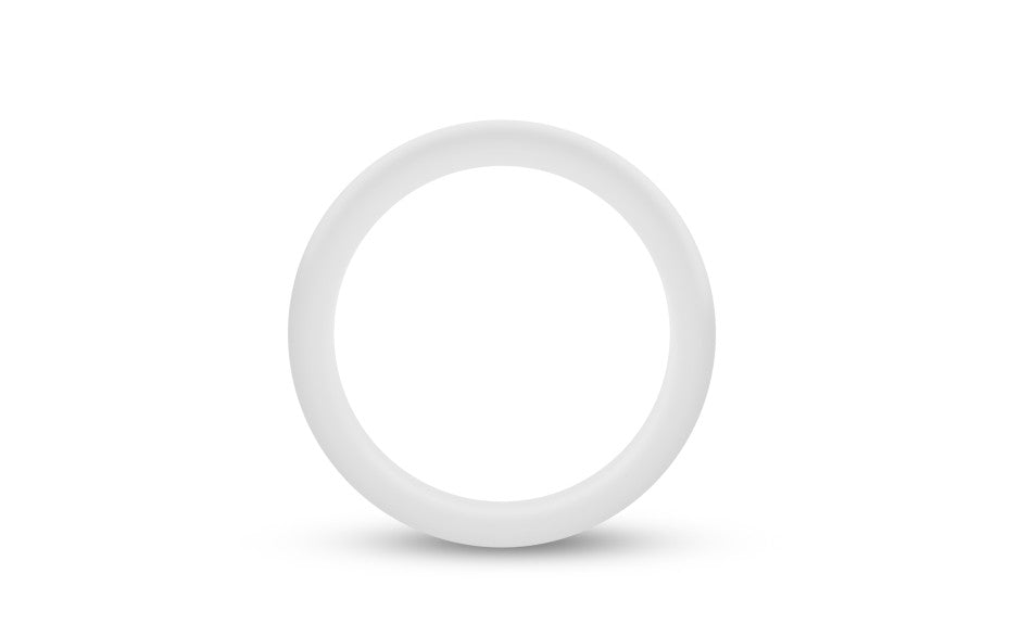 Performance Silicone Glo Cock Ring White Glow