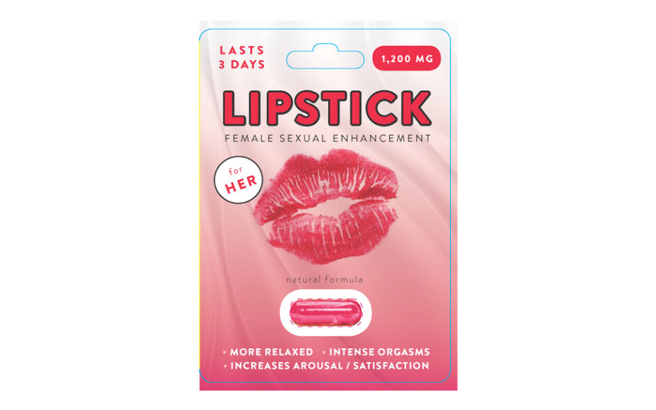 Lipstick Female Libido Single Pill