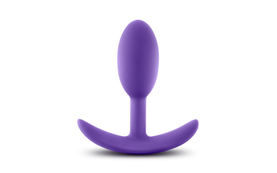 Luxe Wearable Vibra Slim Plug Small Purple