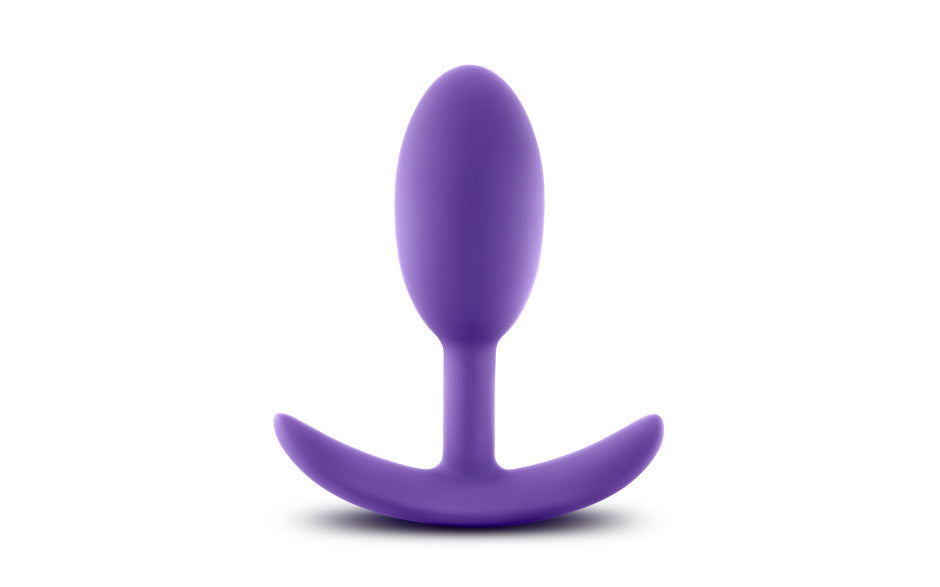 Luxe Wearable Vibra Slim Plug Medium Purple