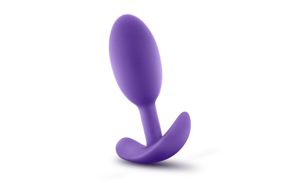 Luxe Wearable Vibra Slim Plug Medium Purple