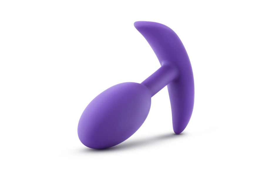 Luxe Wearable Vibra Slim Plug Medium Purple