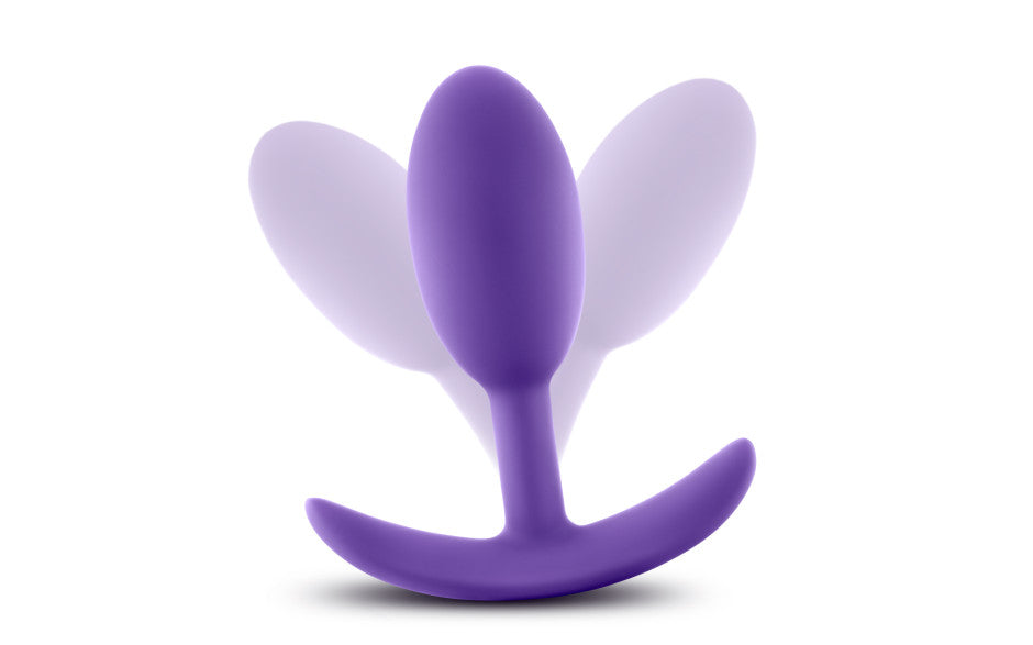 Luxe Wearable Vibra Slim Plug Medium Purple