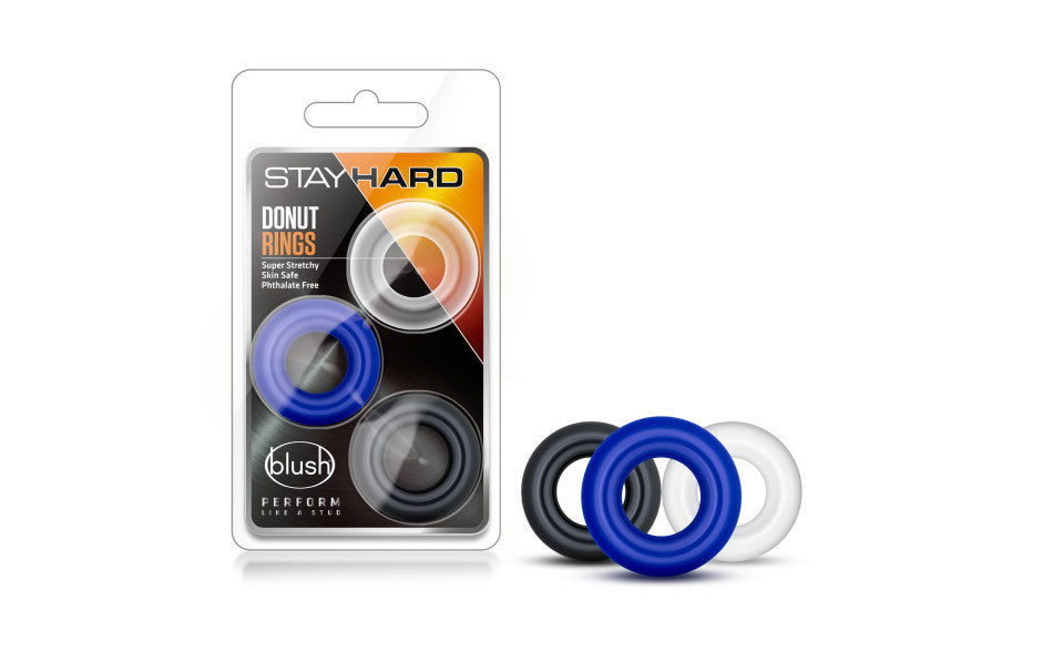 Stay Hard Donut Rings