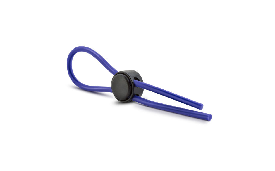 Stay Hard Silicone Loop Cock Ring Blue