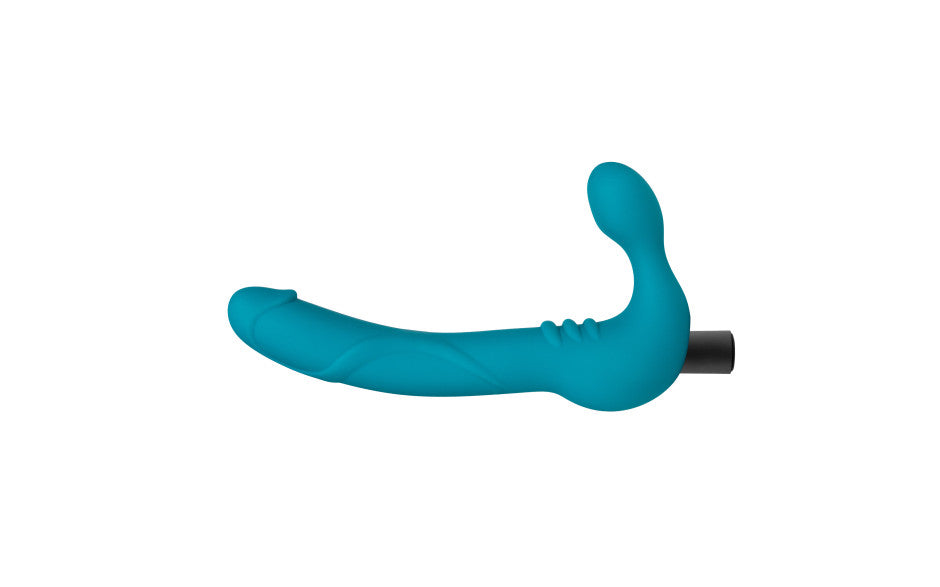 Temptasia Luna Strapless Silicone Dildo Teal