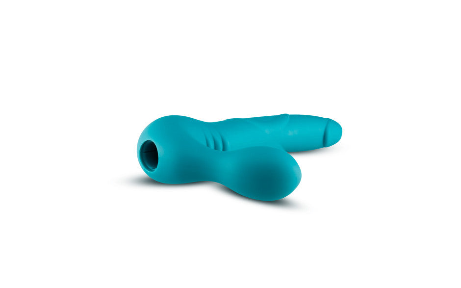 Temptasia Luna Strapless Silicone Dildo Teal