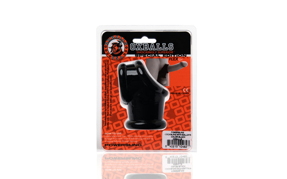 Powersling Cocksling And Ballstretcher Black