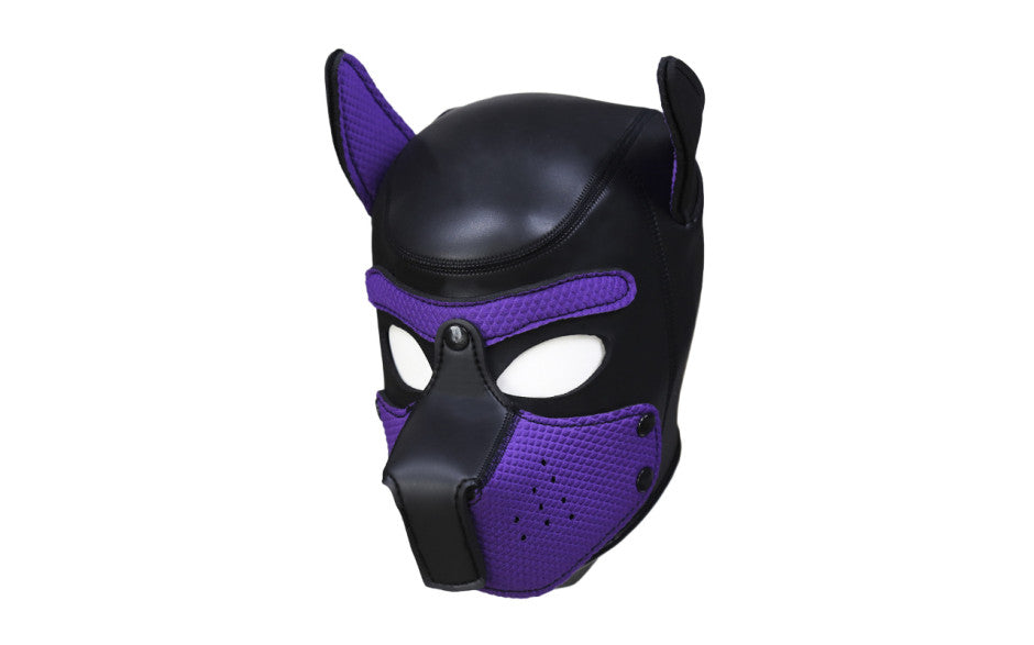 Puppy Play Mask Purple