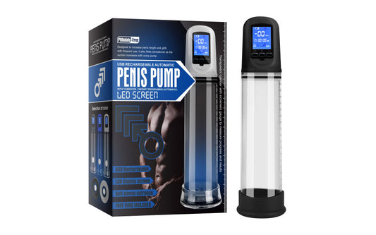 Luxury USB LCD Auto-Pump Clear