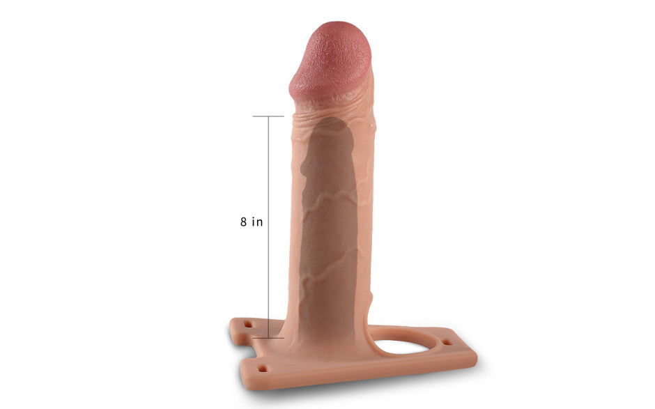 Rodeo Hollow Strap On Set 8.5in