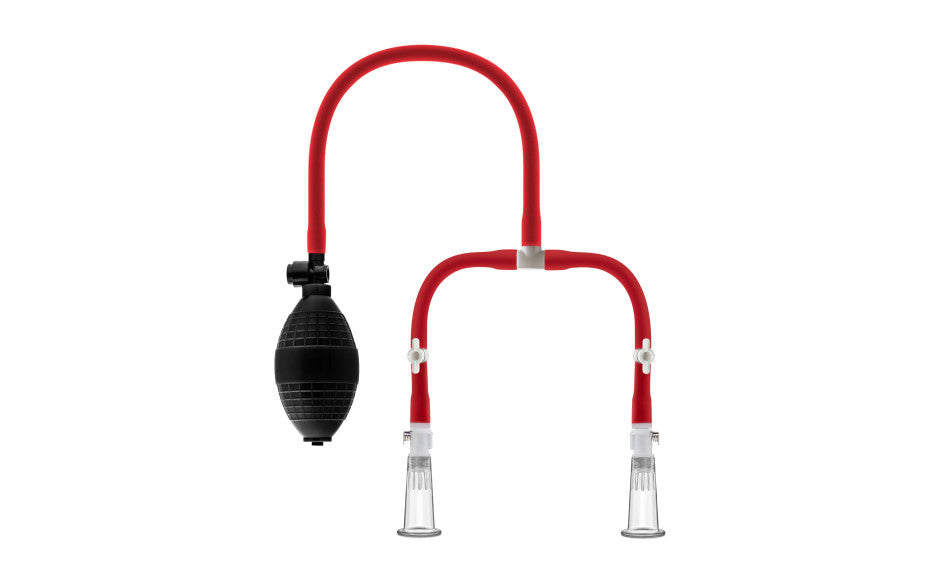 Temptasia Nipple Squeeze Pump System Black