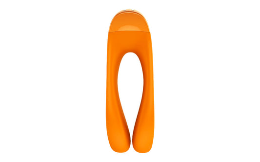 Satisfyer Candy Cane Finger Vibe Orange