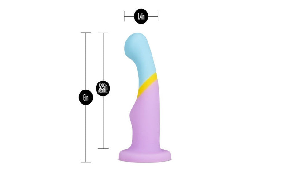 Avant D14 Heart of Gold Silicone Dildo