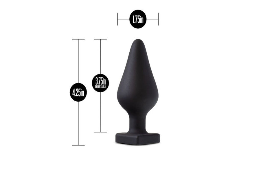 Temptasia Fuck Me Butt Plug Black