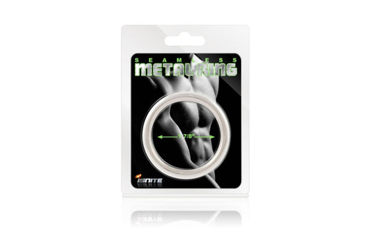 Seamless Metal Cock Ring 48mm