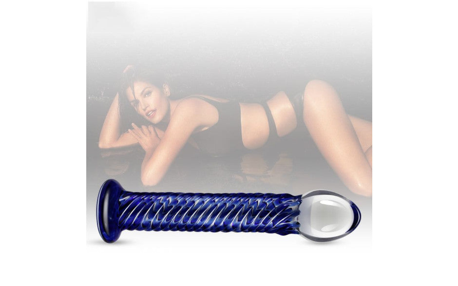 Glass Romance 7 Blue 7.5in
