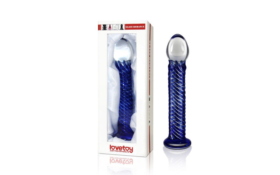 Glass Romance 7 Blue 7.5in