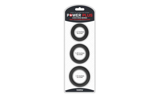 Silicone 3 Pc Cock Ring Set