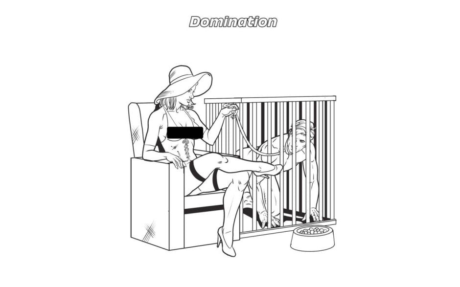 Fetishes Are Fun Colouring Book