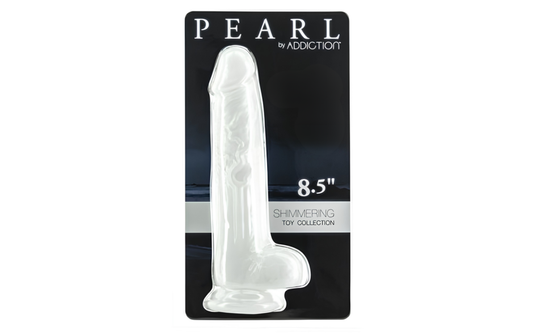 Pearl Dildo 8.5in Pearl White
