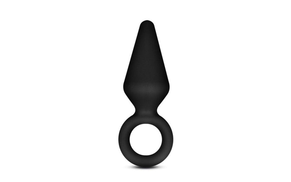 Anal Adventures Platinum Silicone Anal Loop Plug Small