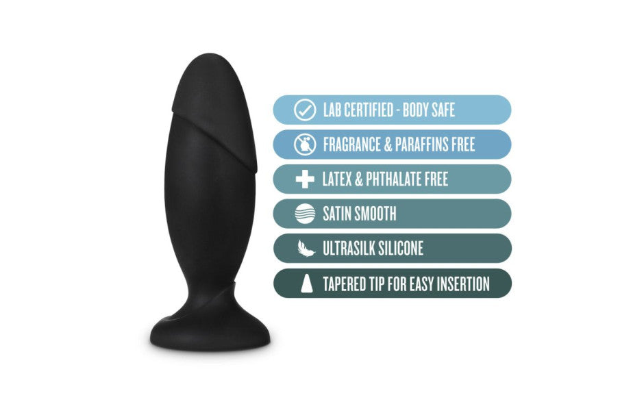 Anal Adventures Platinum Silicone Rocket Plug